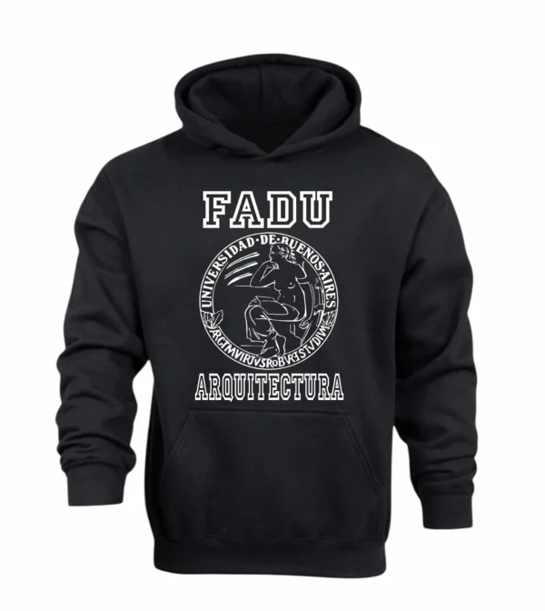 Buzo Canguro en Algodón Frisado Universidades  Fadu Arquitectura Uba