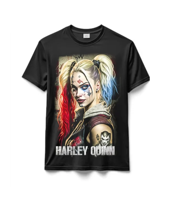 Remeras 100% Algodón Harley Quinn
