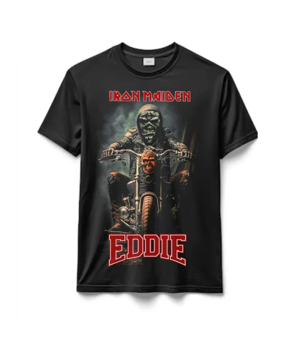 Remeras 100% Algodón Bandas Iron Maiden