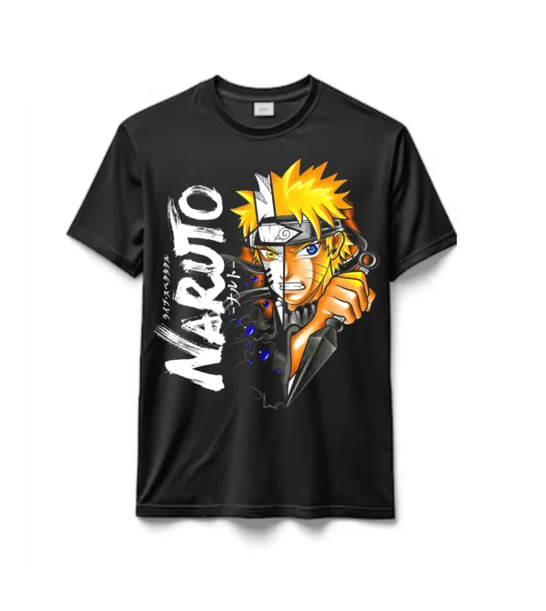 Remeras 100% Algodón Naruto