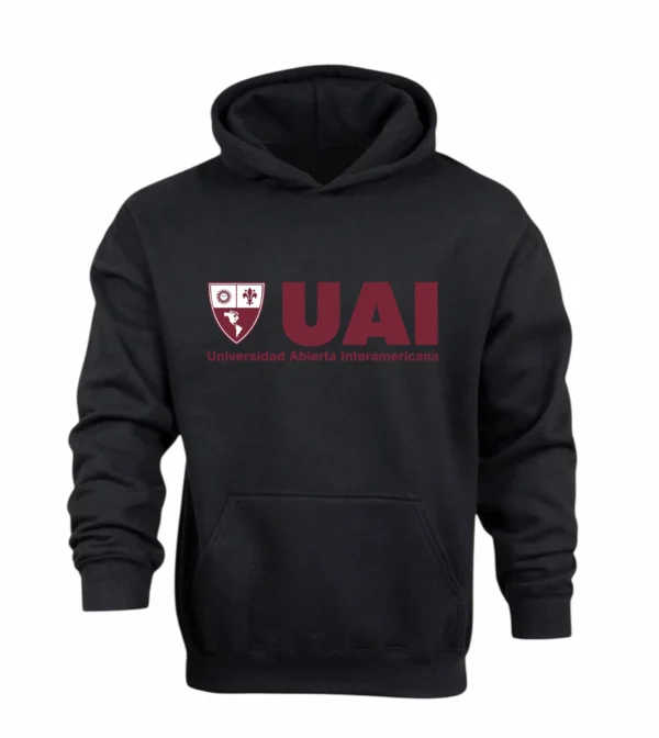 Buzo Canguro en Algodón Frisado Universidades UAI