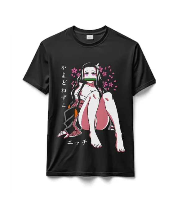 Remeras 100% Algodón  Demon Slayer Nezuko Kamado