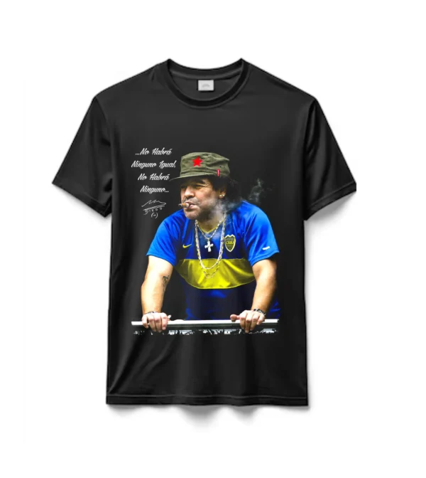 Remeras 100% Algodón Diego Armando Maradona