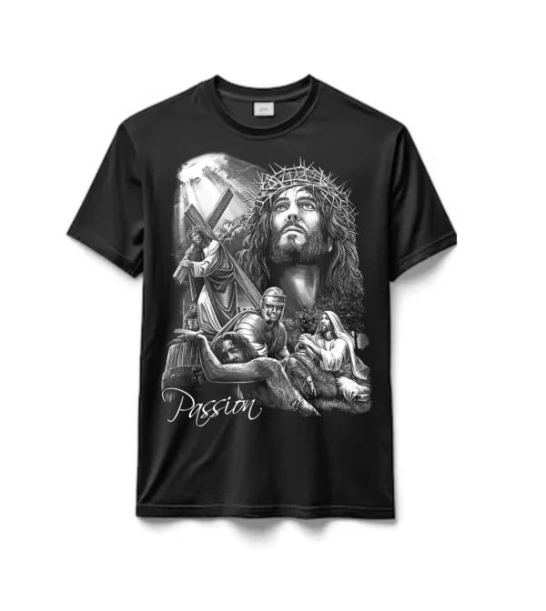 Remeras 100% Algodón Jesus - Imagen 2
