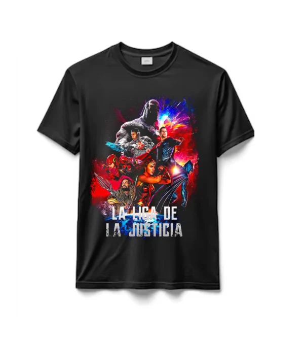 Remeras 100% Algodón La liga de la Justicia