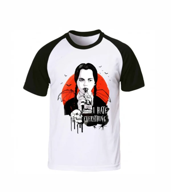 Remeras en Modal Premium Merlina Locos Addams