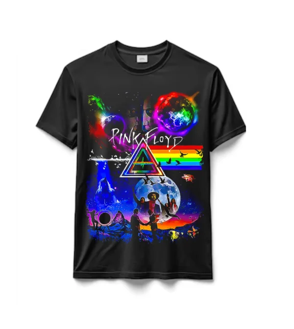 Remeras 100% Algodón Bandas Pink Floyd