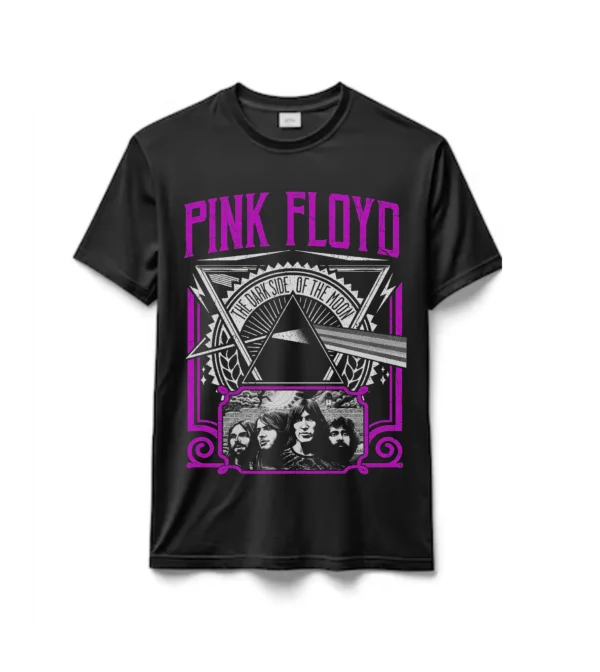 Remeras 100% Algodón Bandas Pink Floyd - Imagen 2