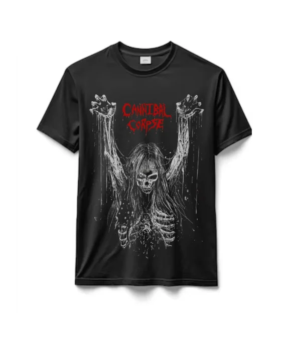 Remeras en algodón Premium Cannibal Corpse