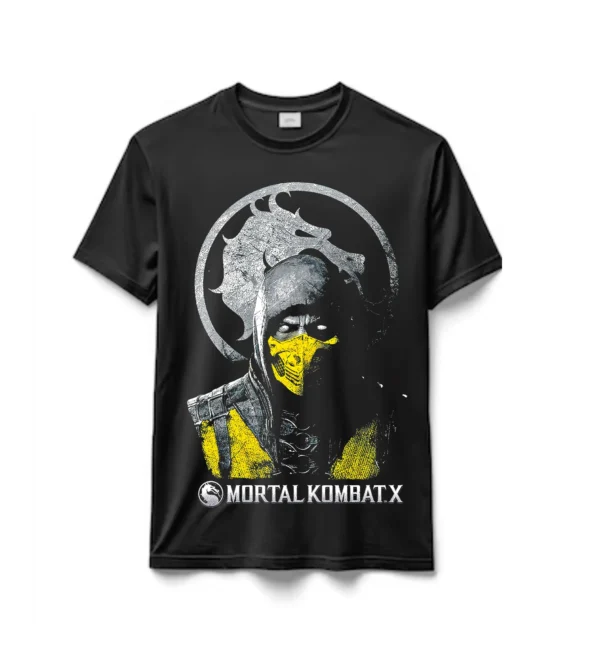 Remeras 100% Algodón Mortal Kombat