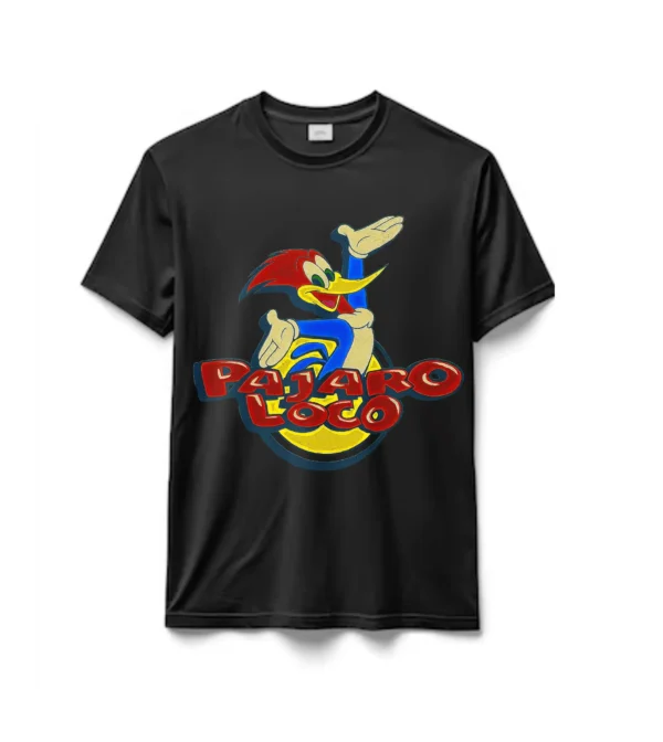 Remeras 100% Algodón Pajaro Loco