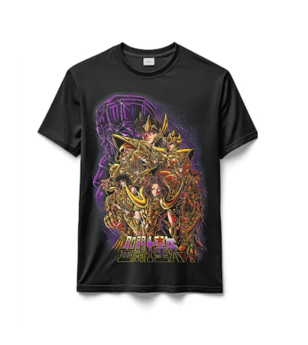 Remeras 100% Algodón Caballeros del Zodiaco