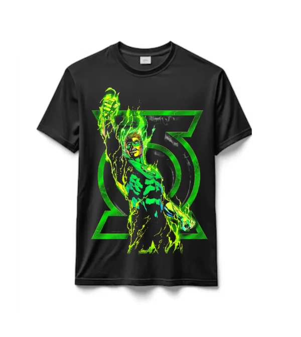 Remeras 100% Algodón La liga de la Justicia Superhéroes Linterna Verde