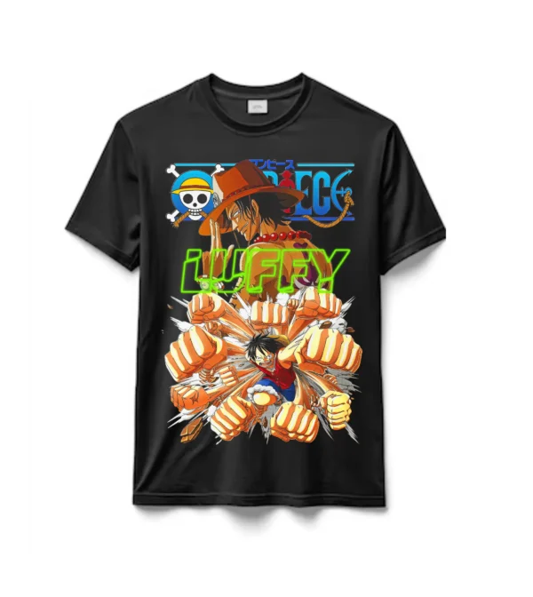 Remeras 100% Algodón One Piece - Imagen 3