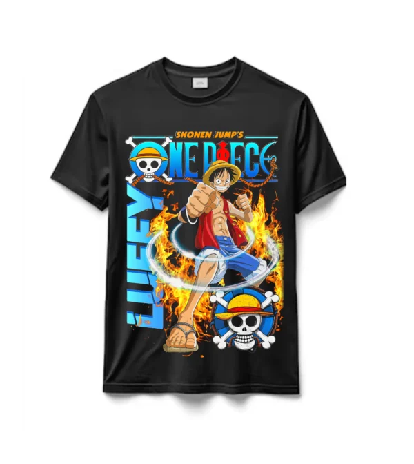 Remeras 100% Algodón One Piece - Imagen 2