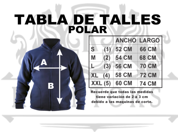 Campera Polar Unisex Pack Cuello Alto Premium Buzo Polar - Imagen 2