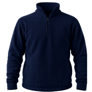 Buzo polar Cuello Alto Con Cierre
