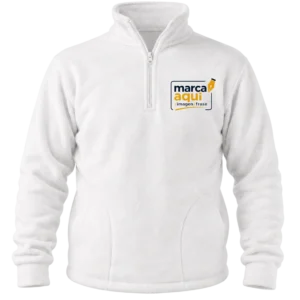 Buzo polar logo marca o diseño aquí