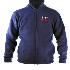 Campera Polar Unisex Cuello Alto Premium Pon tu logo aquí